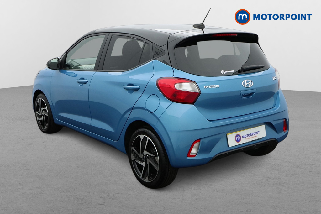 Hyundai I10 Premium Automatic Petrol Hatchback - Stock Number (1588269) - Passenger side rear corner