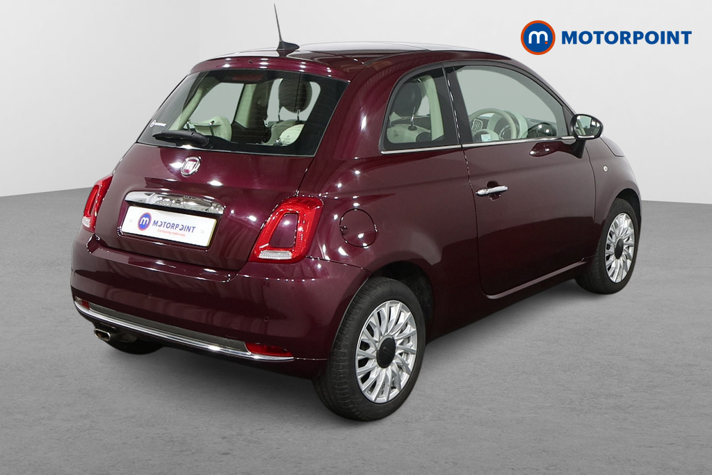 Fiat 500 Lounge Manual Petrol Hatchback - Stock Number (1588545) - Drivers side rear corner