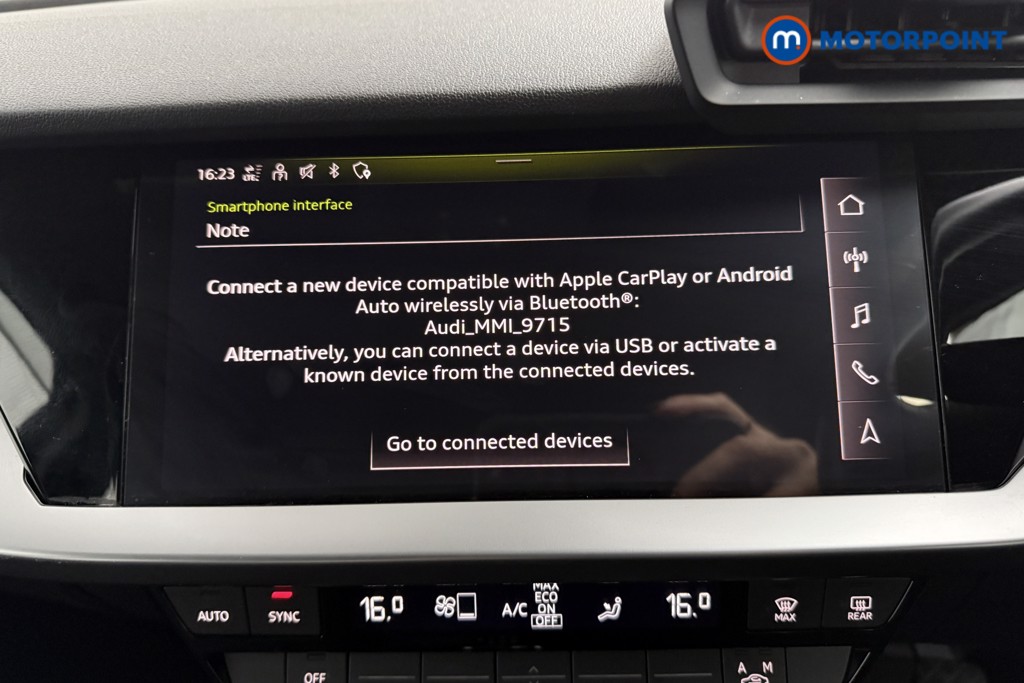 Audi A3 Sport Manual Petrol Hatchback - Stock Number (1588878) - 9th supplementary image