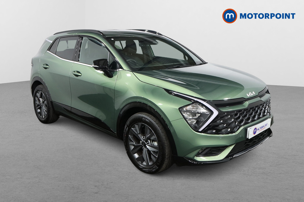 KIA Sportage Gt-Line Automatic Petrol-Electric Hybrid SUV - Stock Number (1576417) - Drivers side front corner