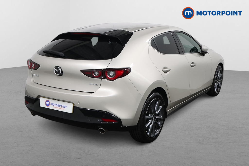 Mazda 3 Exclusive-Line Manual Petrol Hatchback - Stock Number (1583575) - Drivers side rear corner