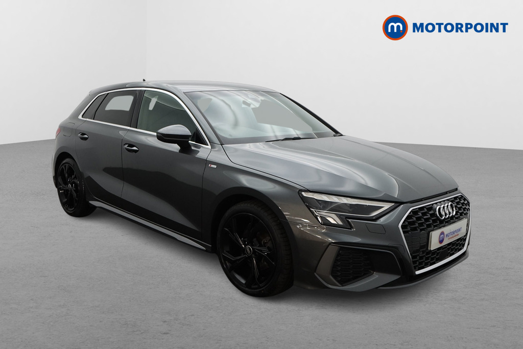 Audi A3 S Line Manual Petrol Hatchback - Stock Number (1584081) - Drivers side front corner