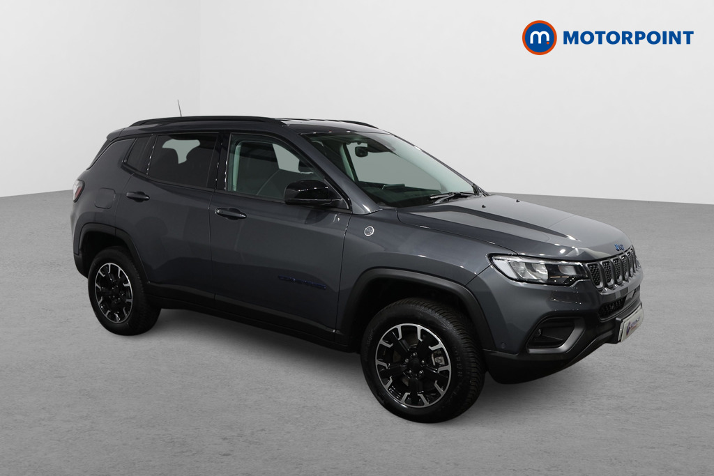 Jeep Compass Trailhawk Automatic Petrol Plug-In Hybrid SUV - Stock Number (1585728) - Drivers side front corner