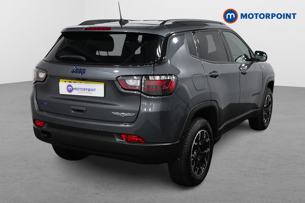 Jeep Compass Trailhawk Automatic Petrol Plug-In Hybrid SUV - Stock Number (1585728) - Drivers side rear corner