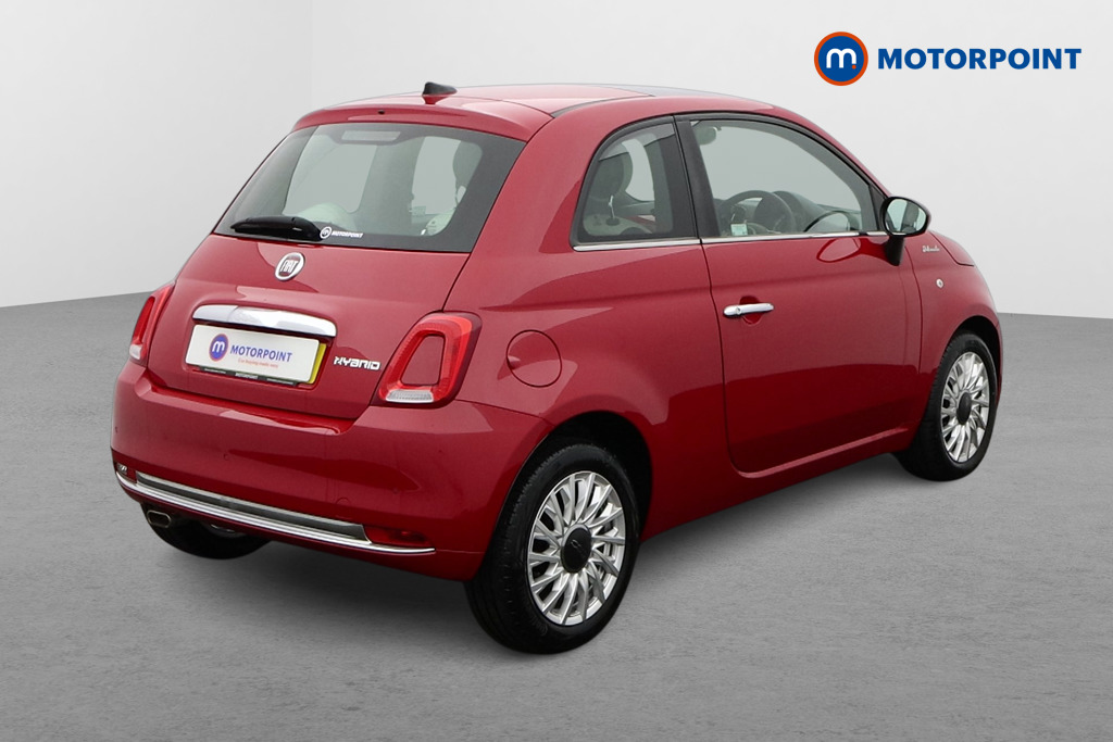 Fiat 500 Dolcevita Manual Petrol Hatchback - Stock Number (1586013) - Drivers side rear corner