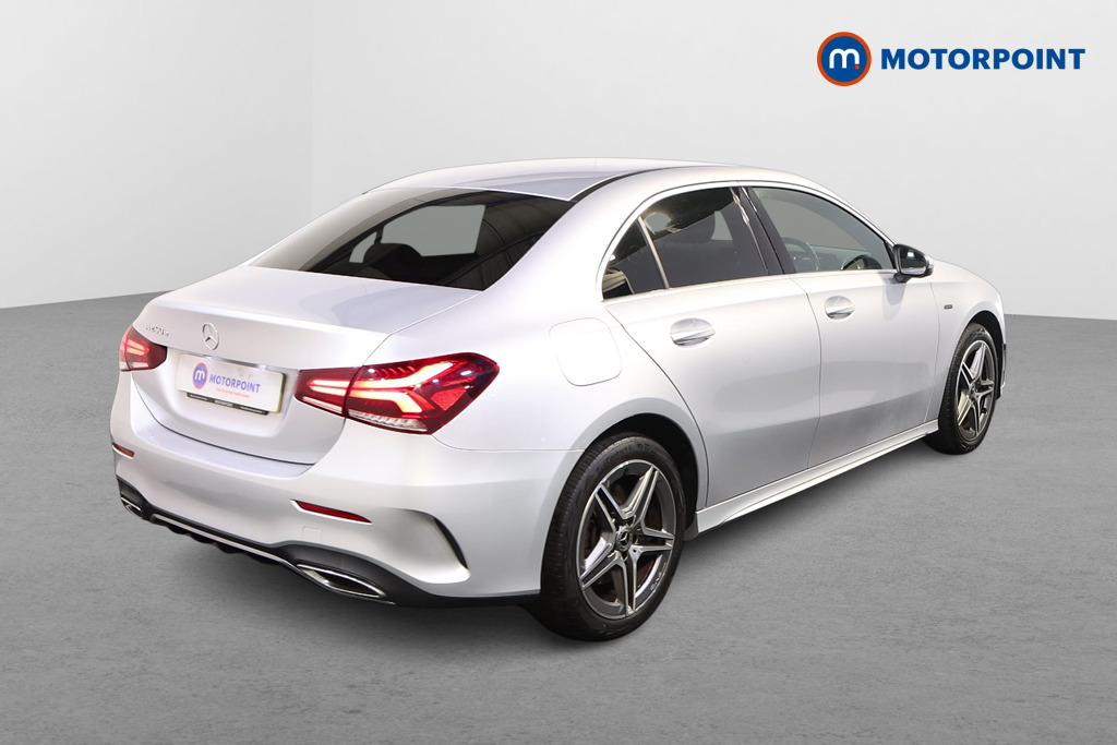 Mercedes-Benz A Class Amg Line Automatic Petrol Plug-In Hybrid Saloon - Stock Number (1588533) - Drivers side rear corner