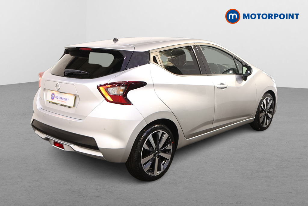 Nissan Micra Tekna Automatic Petrol Hatchback - Stock Number (1588787) - Drivers side rear corner