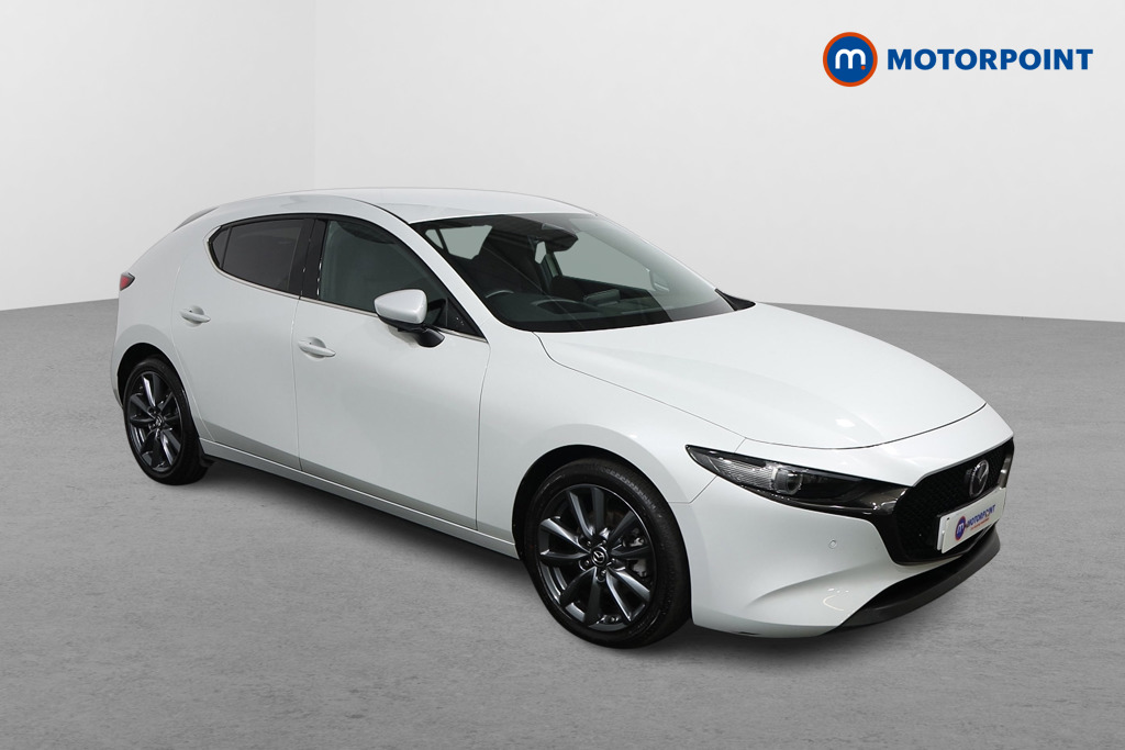 Mazda 3 Exclusive-Line Manual Petrol Hatchback - Stock Number (1583579) - Drivers side front corner