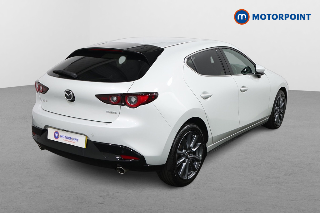 Mazda 3 Exclusive-Line Manual Petrol Hatchback - Stock Number (1583579) - Drivers side rear corner