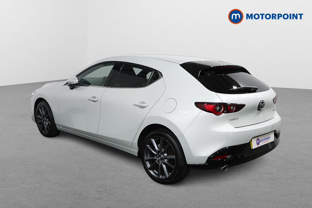 Mazda 3 Exclusive-Line Manual Petrol Hatchback - Stock Number (1583579) - Passenger side rear corner