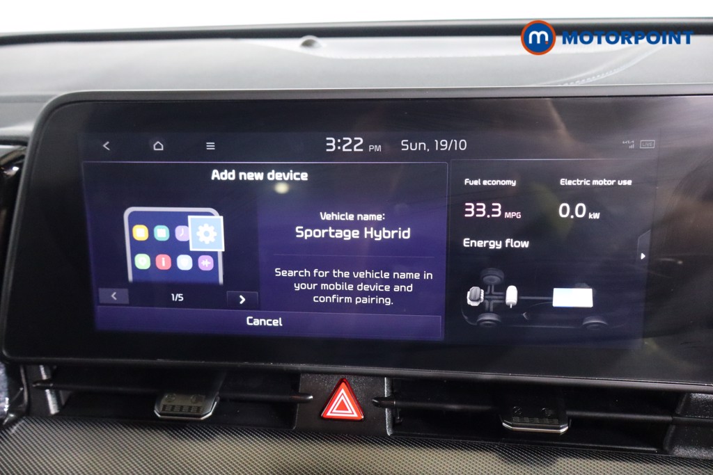 KIA Sportage Gt-Line Automatic Petrol-Electric Hybrid SUV - Stock Number (1577772) - 8th supplementary image