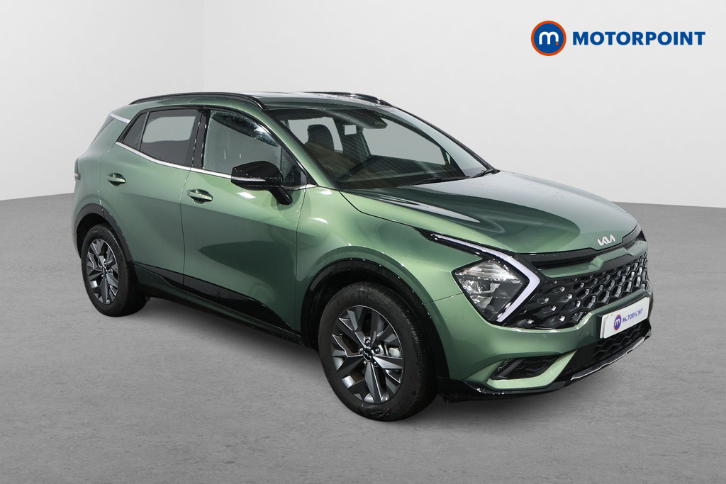 KIA Sportage Gt-Line Automatic Petrol-Electric Hybrid SUV - Stock Number (1577772) - Drivers side front corner