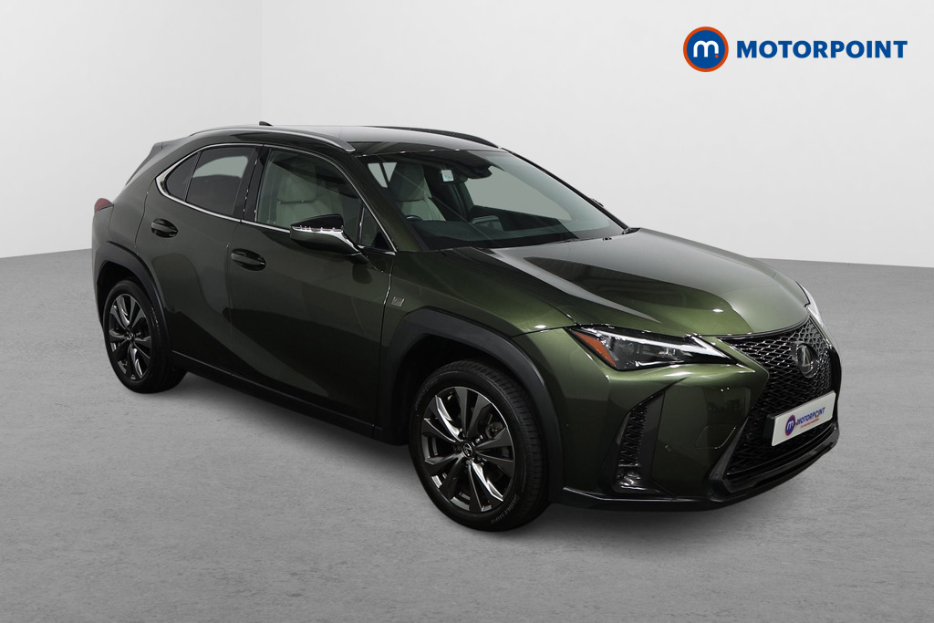 Lexus UX F-Sport Design Automatic Petrol-Electric Hybrid SUV - Stock Number (1589857) - Drivers side front corner