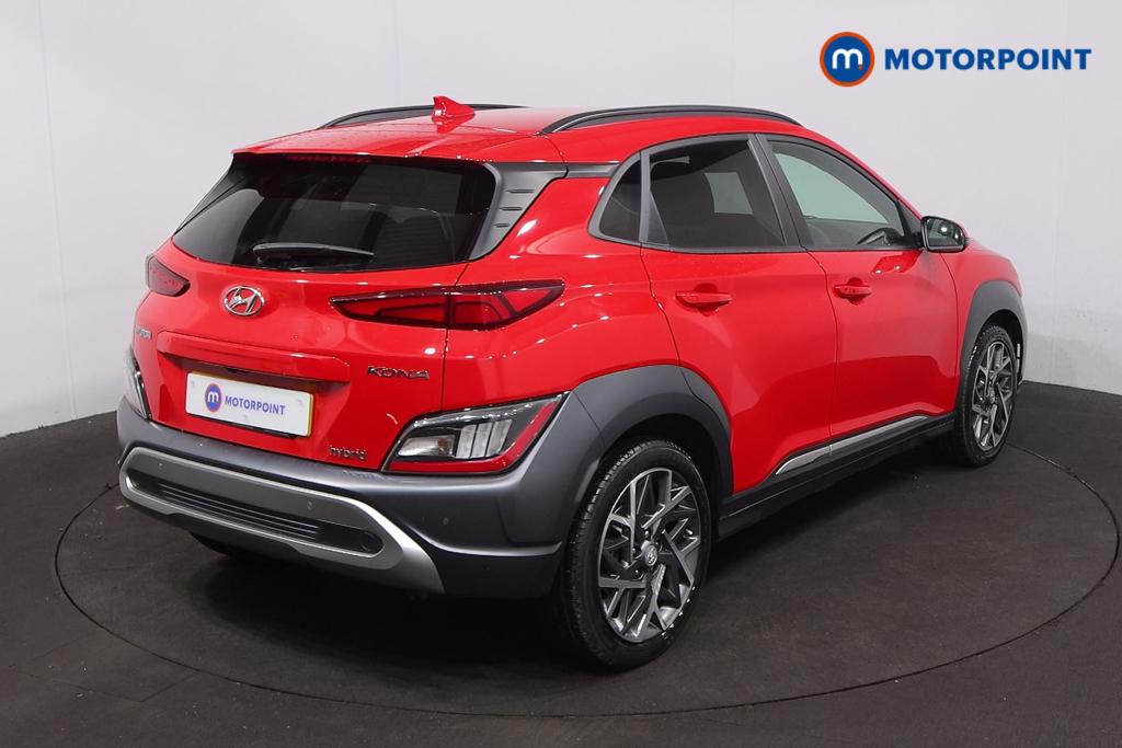 Hyundai Kona Premium Automatic Petrol-Electric Hybrid SUV - Stock Number (1583508) - Drivers side rear corner