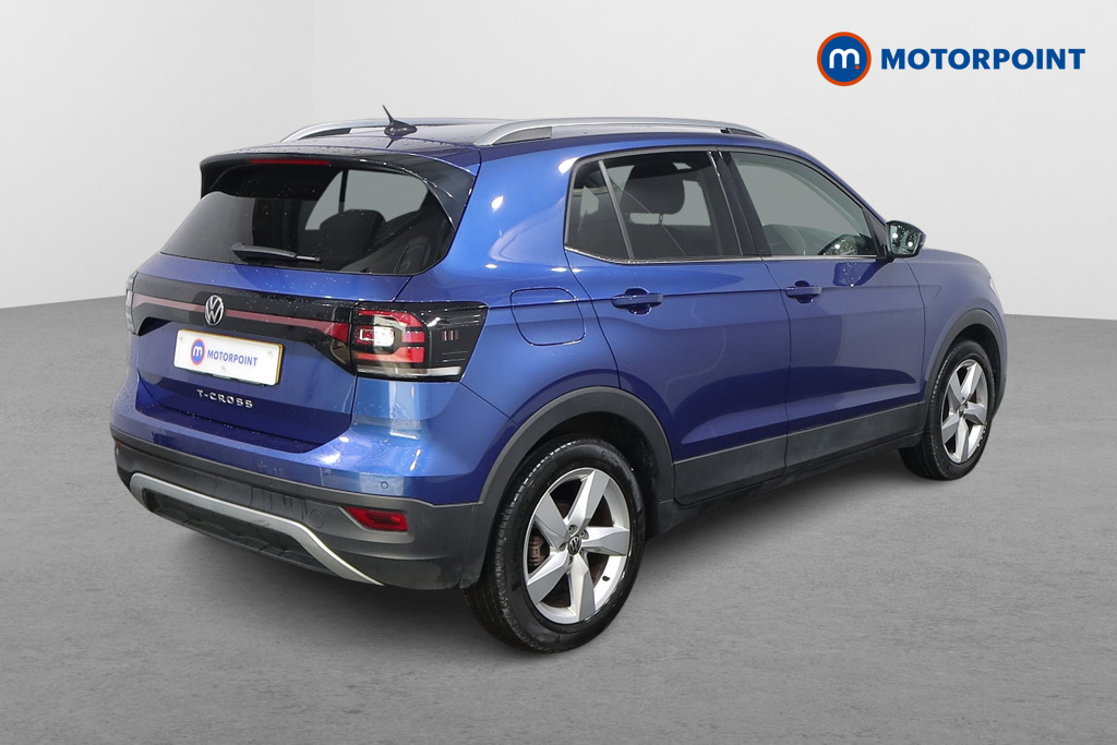 Volkswagen T-Cross SEL Automatic Petrol SUV - Stock Number (1584488) - Drivers side rear corner