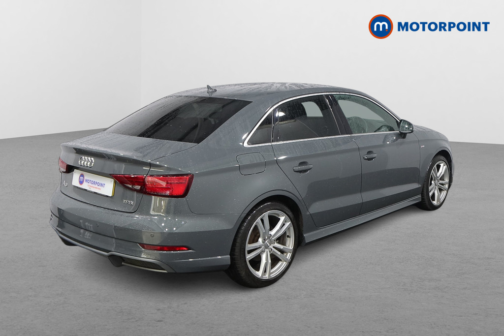 Audi A3 S Line Manual Petrol Saloon - Stock Number (1589435) - Drivers side rear corner