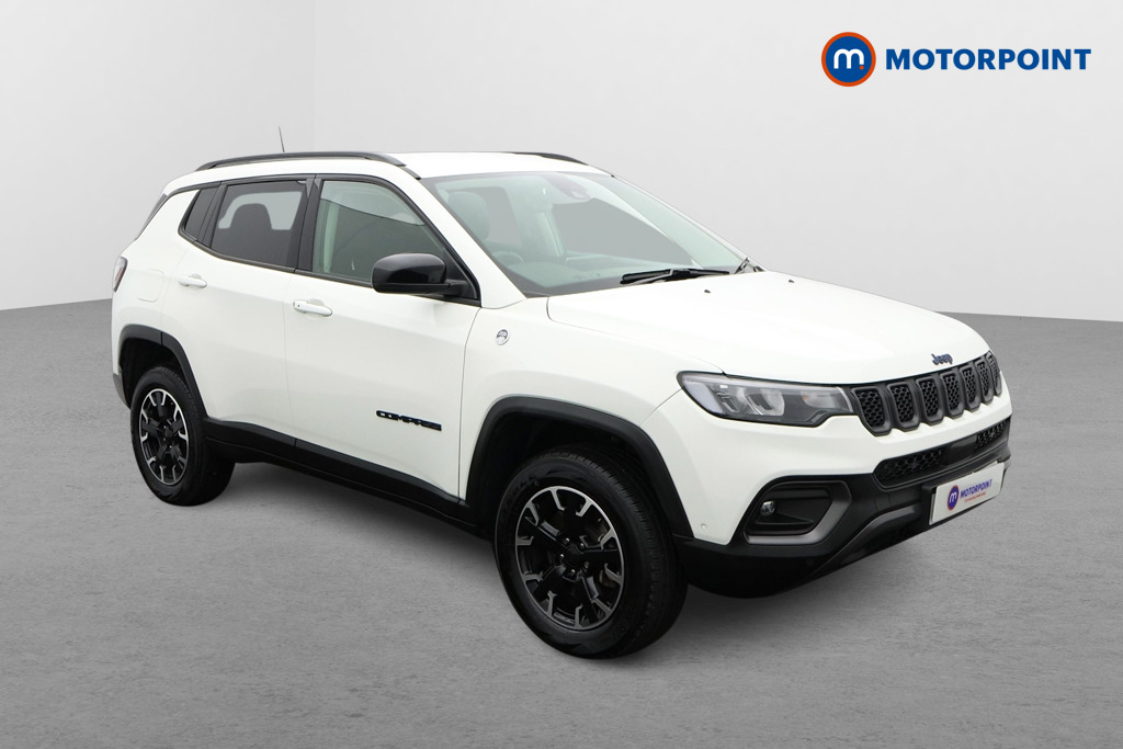 Jeep Compass Trailhawk Automatic Petrol Plug-In Hybrid SUV - Stock Number (1581512) - Drivers side front corner