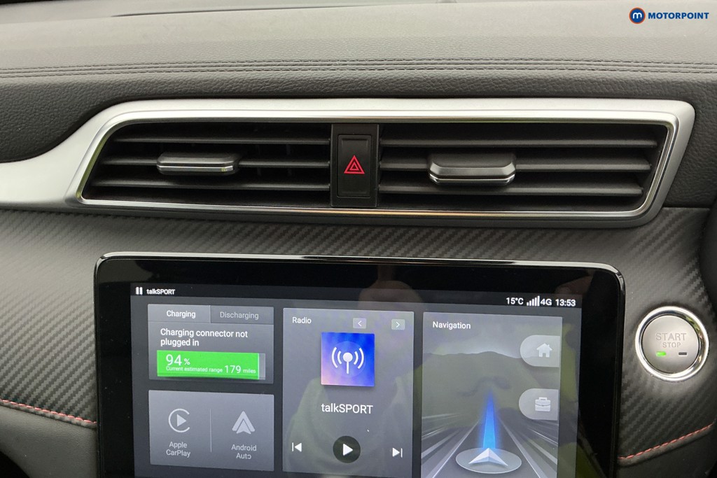 Mg Motor Uk ZS Trophy Connect Ev Automatic Electric SUV - Stock Number (1581925) - 15th supplementary image