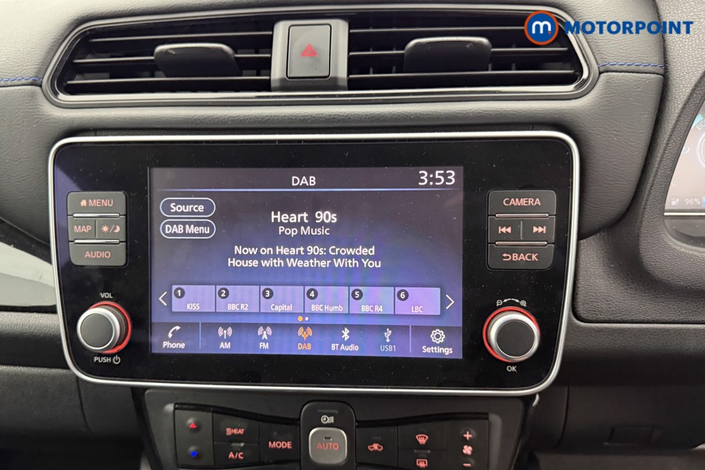 Nissan Leaf N-Connecta Automatic Electric Hatchback - Stock Number (1581937) - 4th supplementary image