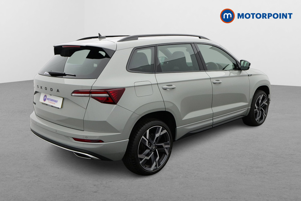 Skoda Karoq Sportline Edition Manual Petrol SUV - Stock Number (1585884) - Drivers side rear corner