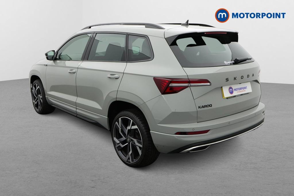 Skoda Karoq Sportline Edition Manual Petrol SUV - Stock Number (1585884) - Passenger side rear corner
