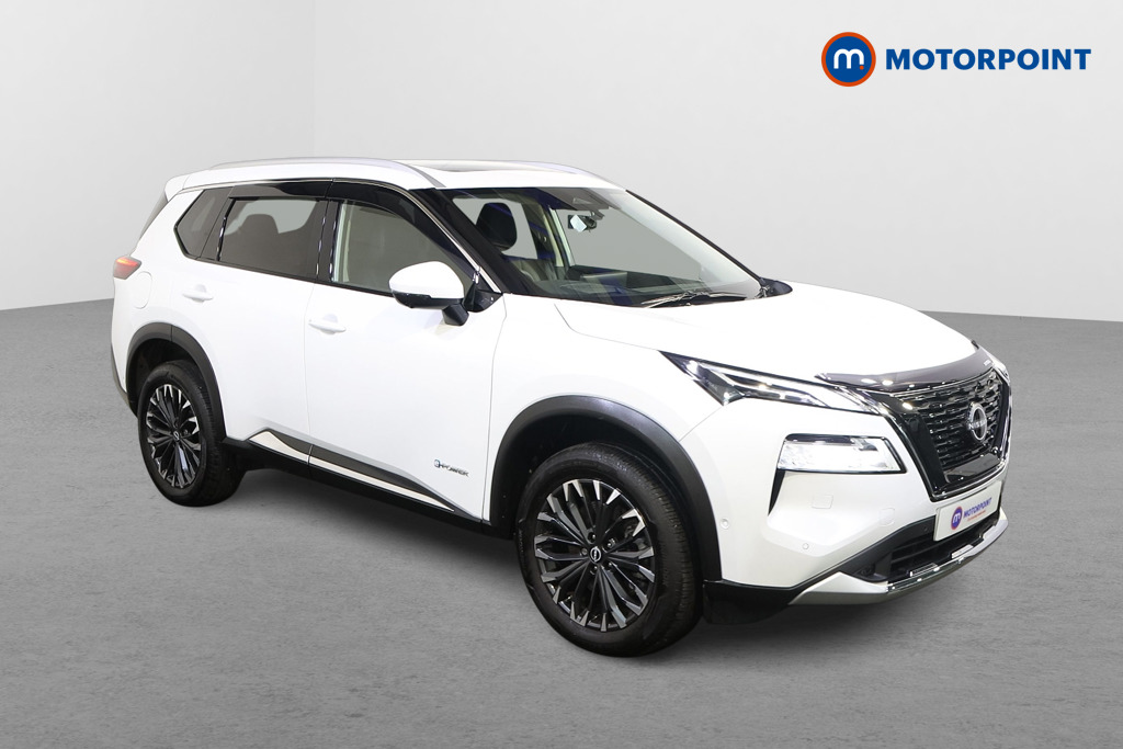 Nissan X-Trail Tekna Automatic Petrol-Electric Hybrid SUV - Stock Number (1586387) - Drivers side front corner