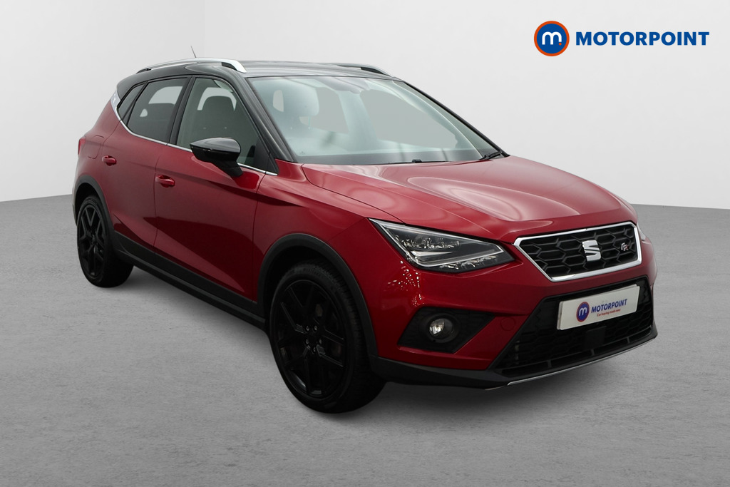 Seat Arona Fr Sport Manual Petrol SUV - Stock Number (1586546) - Drivers side front corner