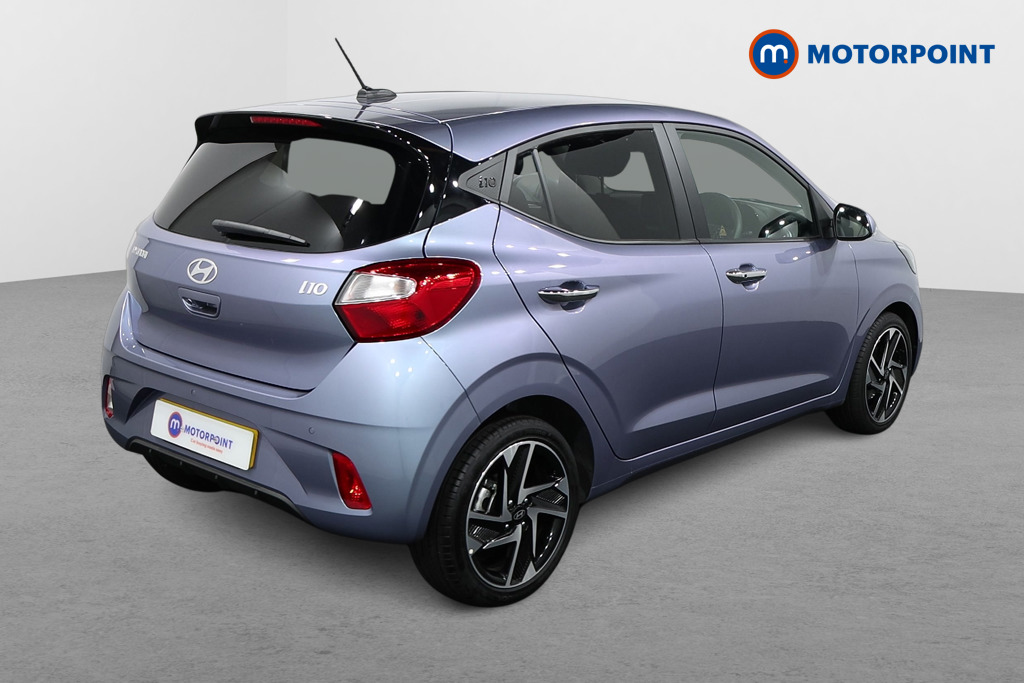 Hyundai I10 Premium Automatic Petrol Hatchback - Stock Number (1587015) - Drivers side rear corner