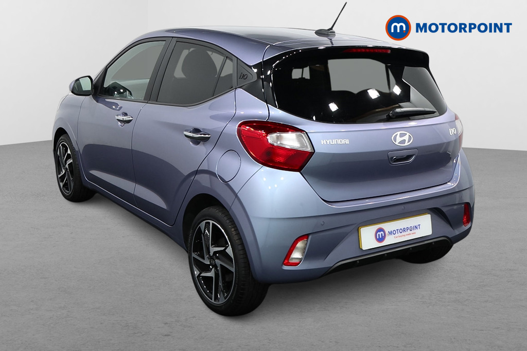 Hyundai I10 Premium Automatic Petrol Hatchback - Stock Number (1587015) - Passenger side rear corner