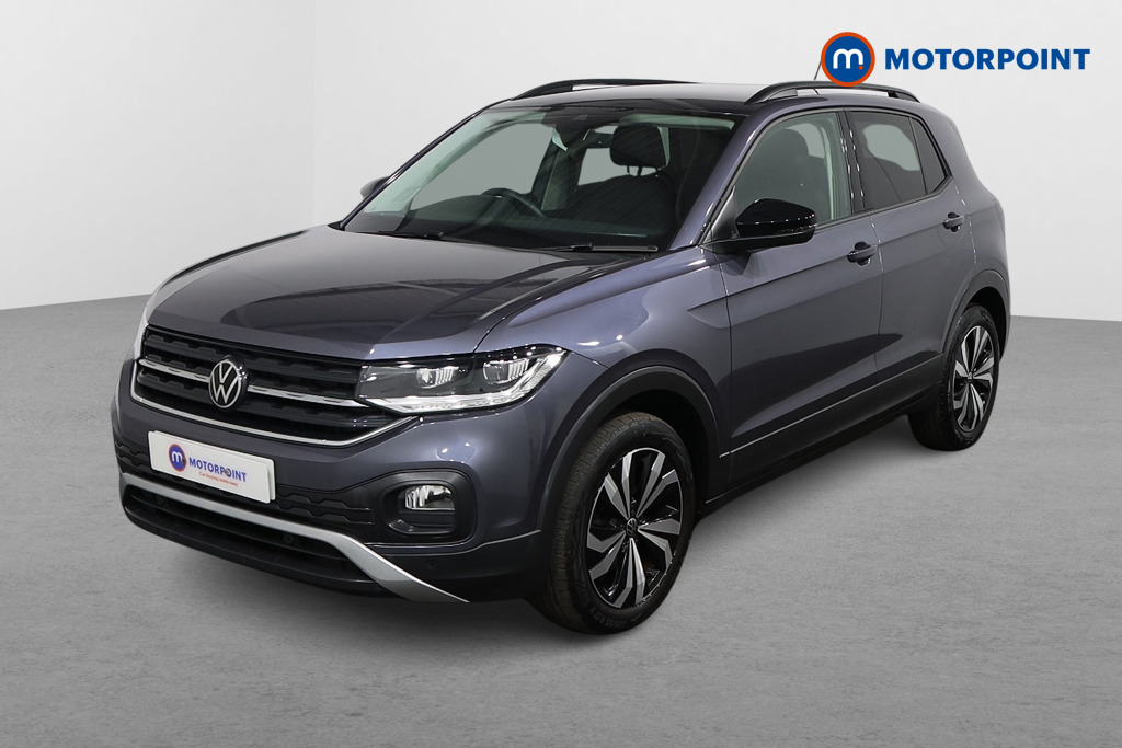 Volkswagen T-Cross Black Edition Manual Petrol SUV - Stock Number (1588017) - Passenger side front corner