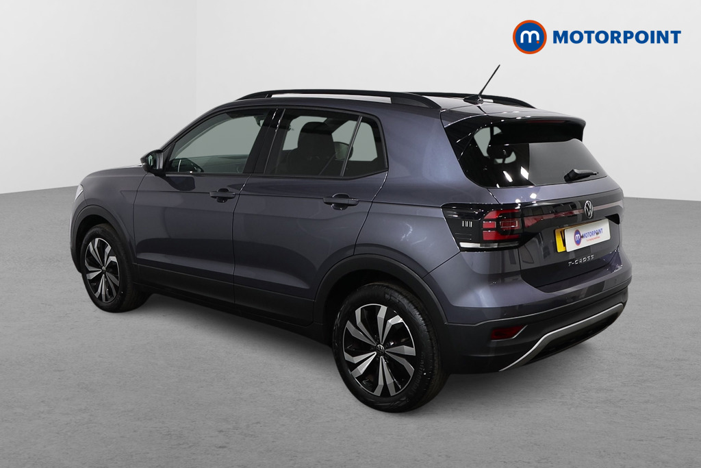 Volkswagen T-Cross Black Edition Manual Petrol SUV - Stock Number (1588017) - Passenger side rear corner
