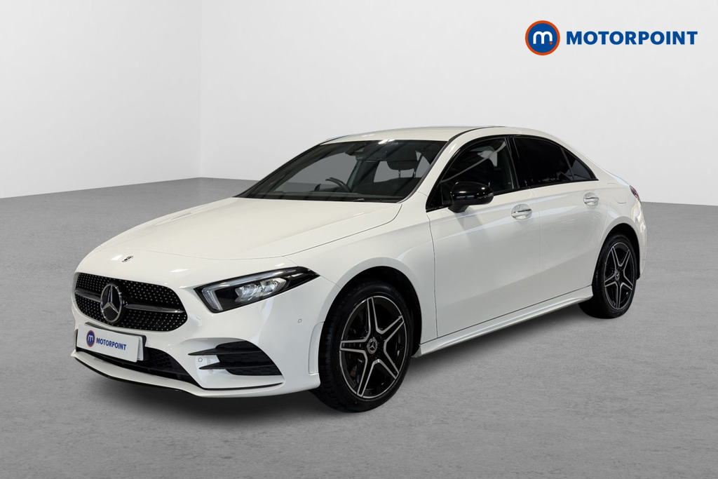 Mercedes-Benz A Class Amg Line Automatic Petrol Plug-In Hybrid Saloon - Stock Number (1588866) - Passenger side front corner