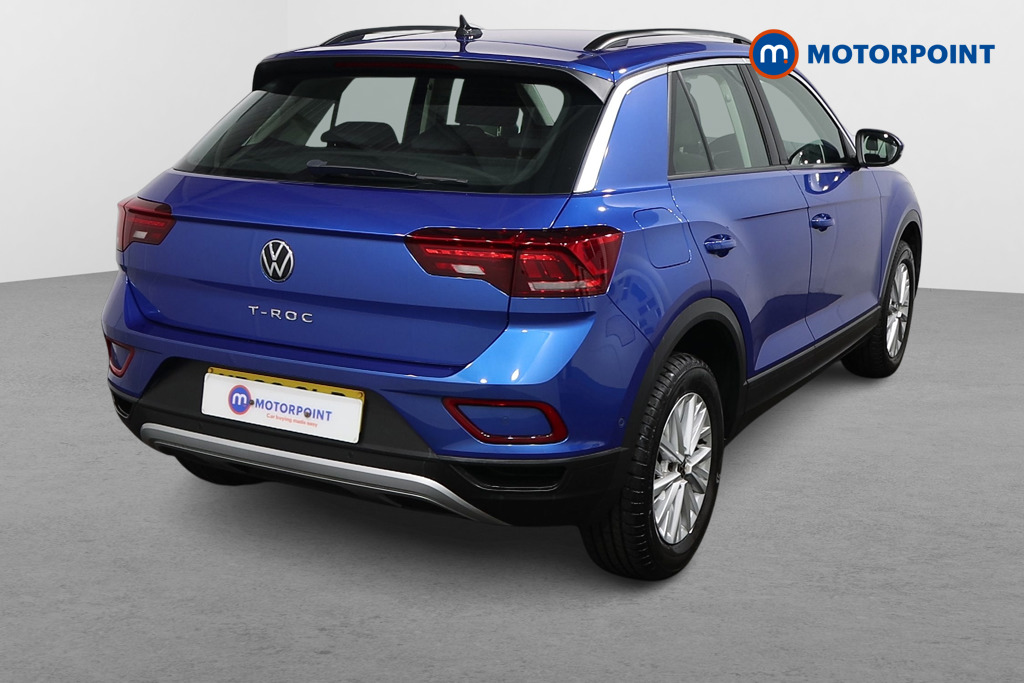 Volkswagen T-Roc Life Manual Petrol SUV - Stock Number (1590030) - Drivers side rear corner