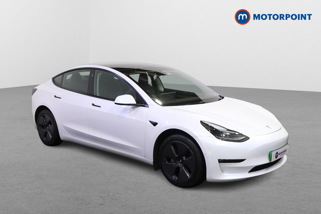 Tesla Model 3 Long Range Automatic Electric Saloon - Stock Number (1590131) - Drivers side front corner