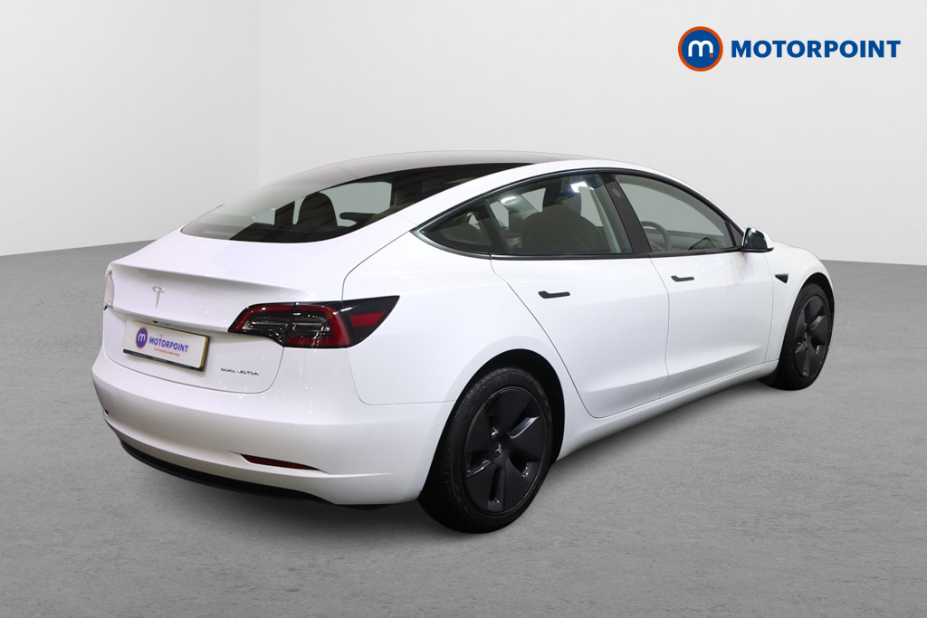 Tesla Model 3 Long Range Automatic Electric Saloon - Stock Number (1590131) - Drivers side rear corner