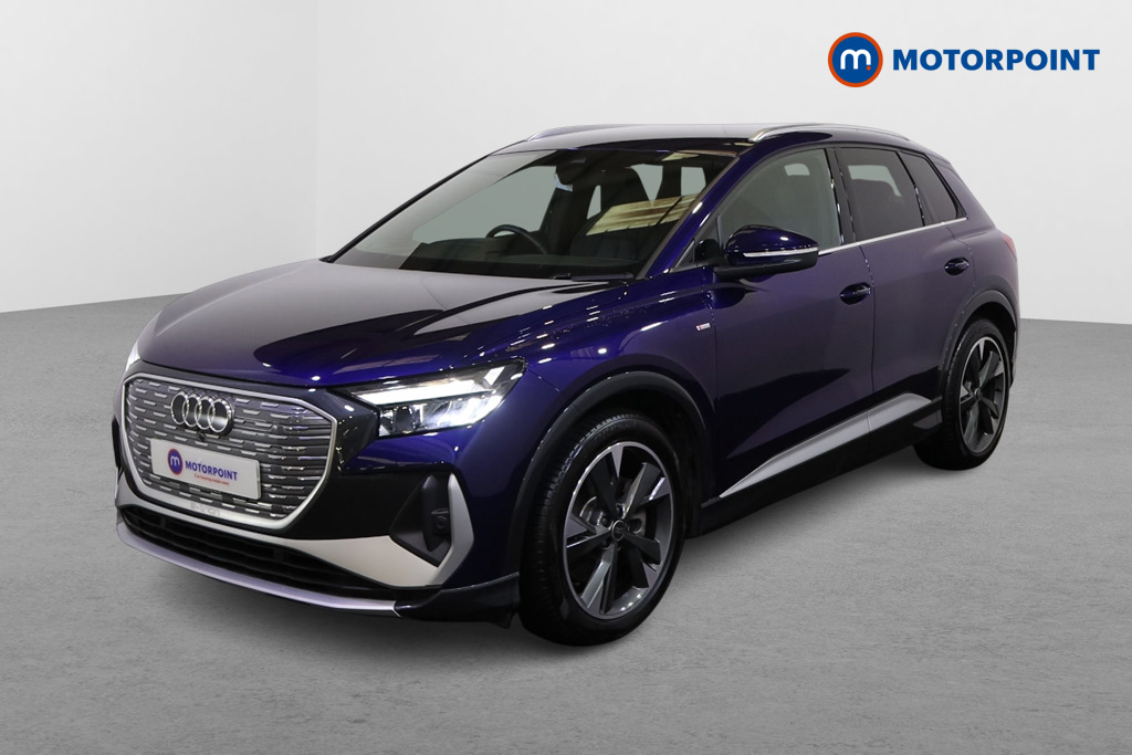 Audi Q4 S Line Automatic Electric SUV - Stock Number (1590559) - Passenger side front corner