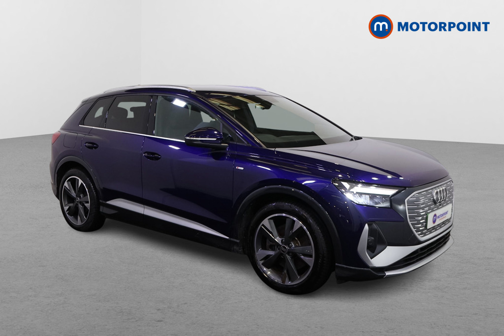 Audi Q4 S Line Automatic Electric SUV - Stock Number (1590559) - Drivers side front corner