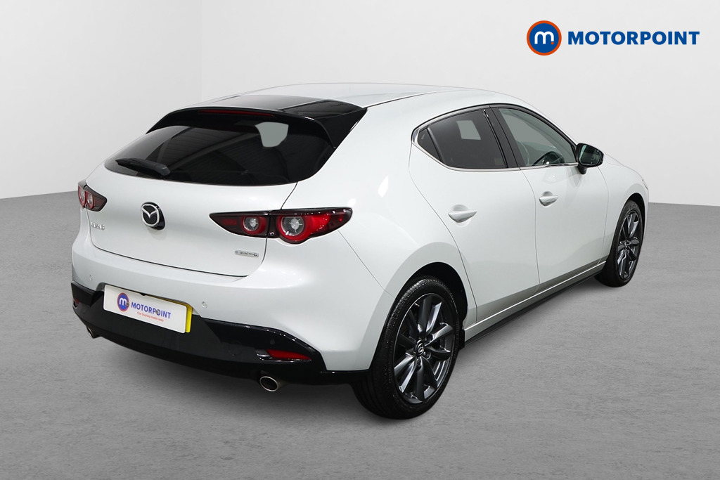 Mazda 3 Exclusive-Line Manual Petrol Hatchback - Stock Number (1583578) - Drivers side rear corner