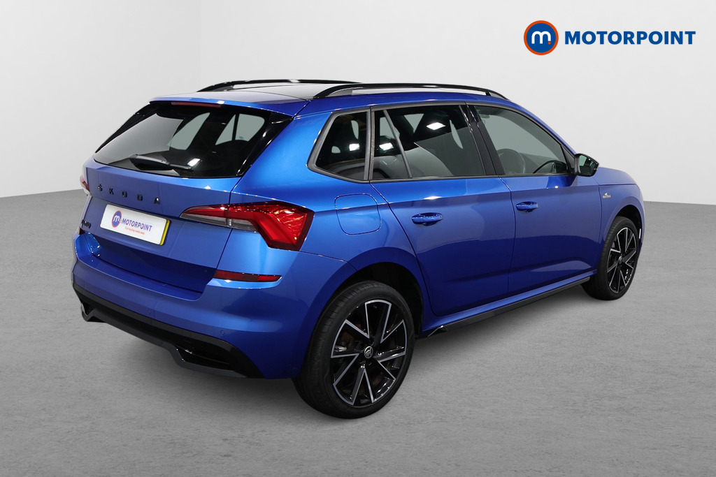 Skoda Kamiq Monte Carlo Manual Petrol SUV - Stock Number (1584874) - Drivers side rear corner