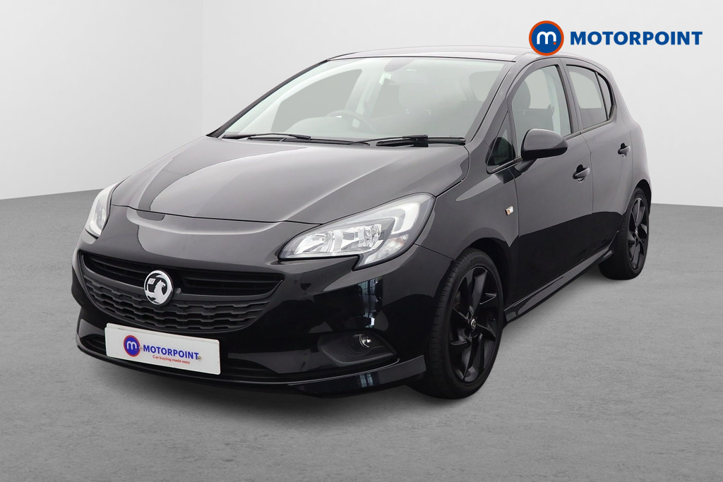 Vauxhall Corsa Sri Vx-Line Nav Black Manual Petrol Hatchback - Stock Number (1585213) - Passenger side front corner
