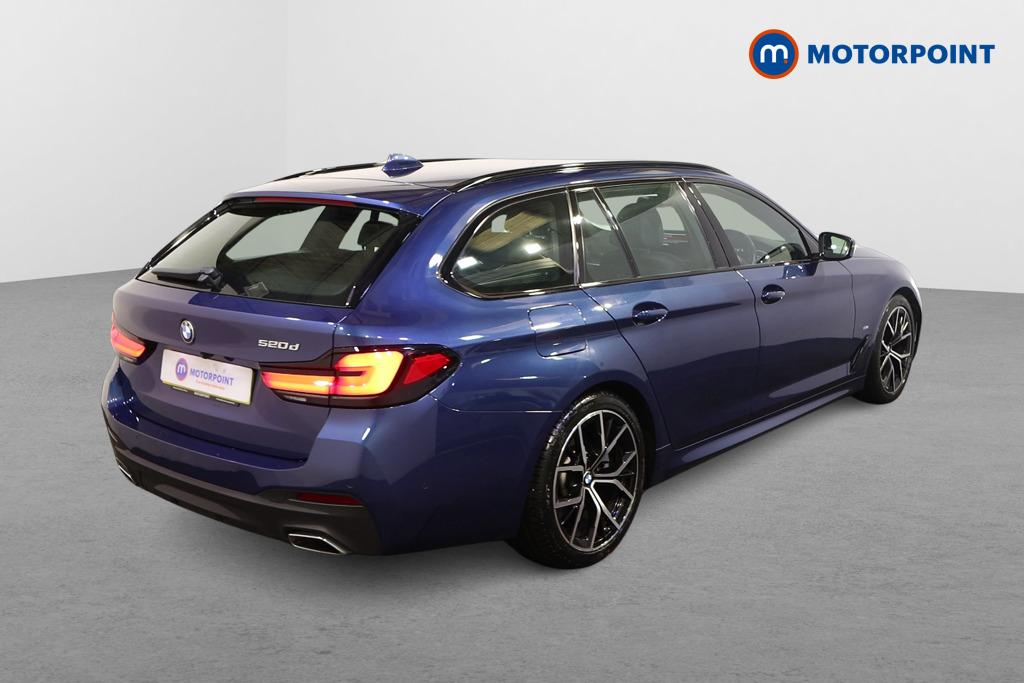 BMW 5 Series M Sport Automatic Diesel Estate - Stock Number (1586757) - Drivers side rear corner
