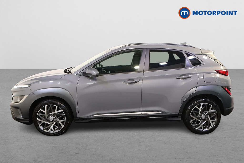 Hyundai Kona Premium Automatic Petrol-Electric Hybrid SUV - Stock Number (1586960) - Passenger side