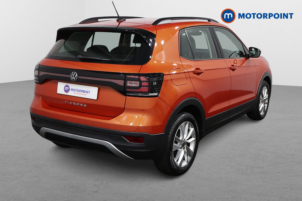 Volkswagen T-Cross SE Manual Petrol SUV - Stock Number (1588140) - Drivers side rear corner