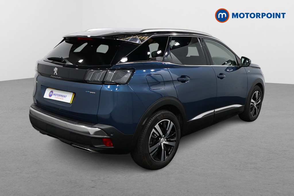 Peugeot 3008 GT Automatic Petrol Plug-In Hybrid SUV - Stock Number (1588601) - Drivers side rear corner
