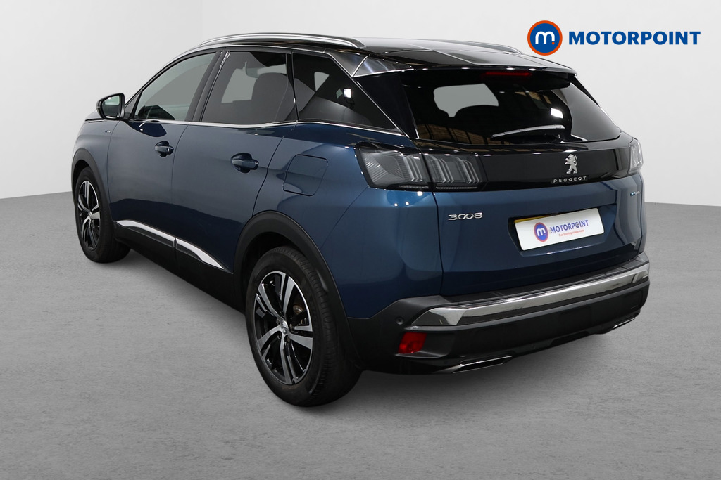 Peugeot 3008 GT Automatic Petrol Plug-In Hybrid SUV - Stock Number (1588601) - Passenger side rear corner