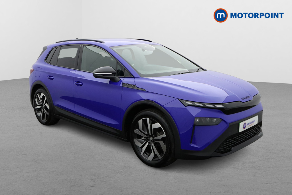 Skoda Elroq Sportline Automatic Electric SUV - Stock Number (1590173) - Drivers side front corner