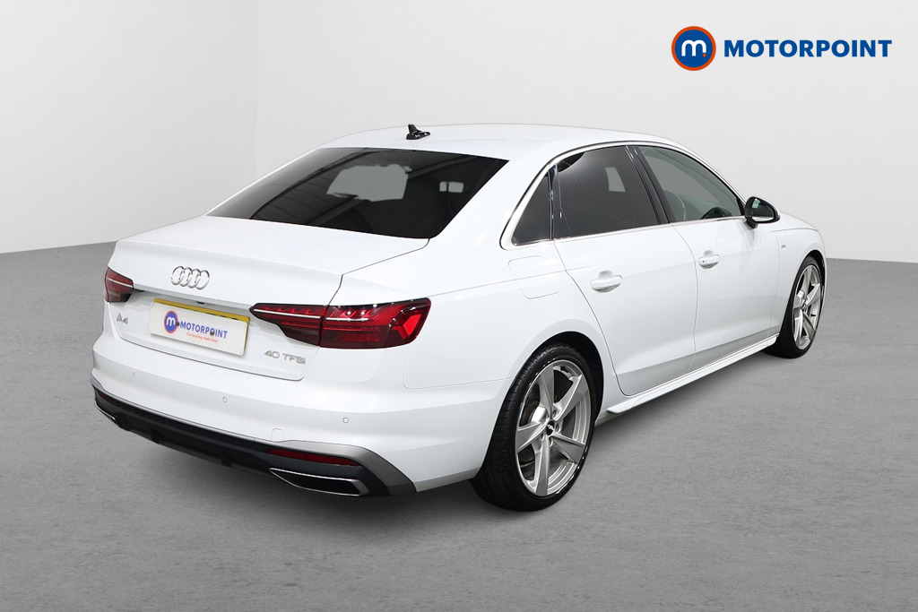 Audi A4 S Line Automatic Petrol Saloon - Stock Number (1590779) - Drivers side rear corner