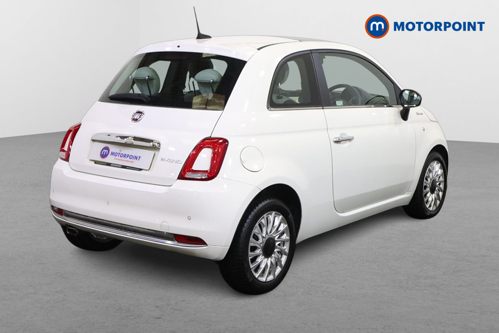 Fiat 500 Dolcevita Manual Petrol Hatchback - Stock Number (1590820) - Drivers side rear corner
