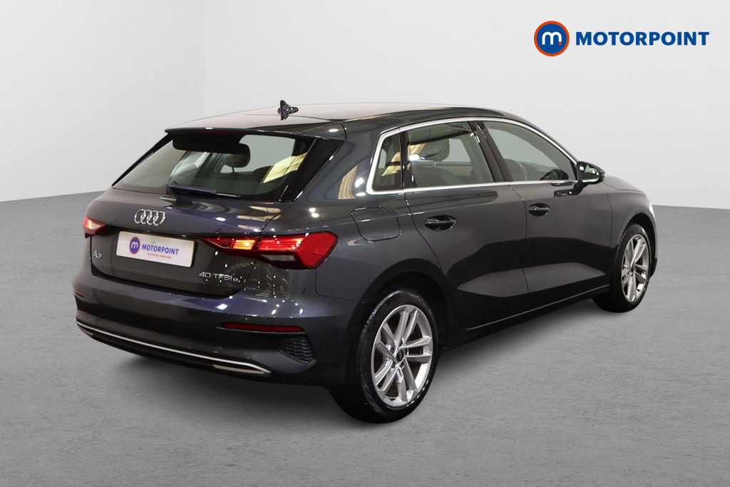 Audi A3 Sport Automatic Petrol Plug-In Hybrid Hatchback - Stock Number (1591208) - Drivers side rear corner