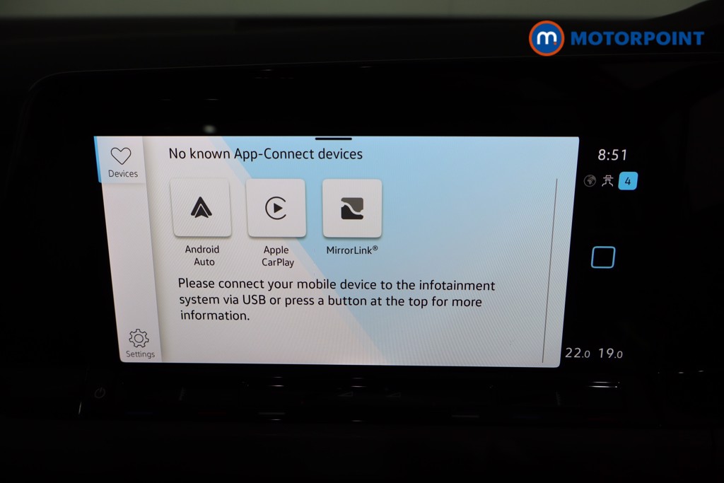 Volkswagen Golf Style Manual Petrol Hatchback - Stock Number (1591368) - 9th supplementary image